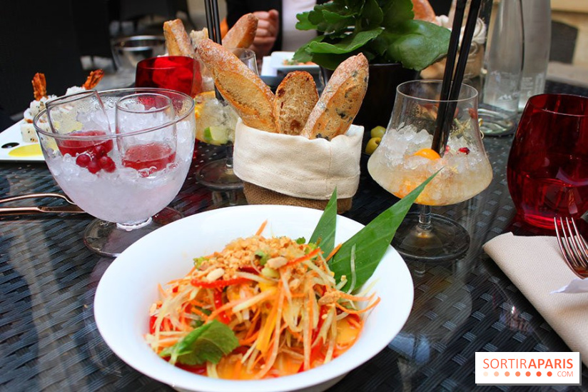 La terrasse du Buddha Bar Hotel Paris