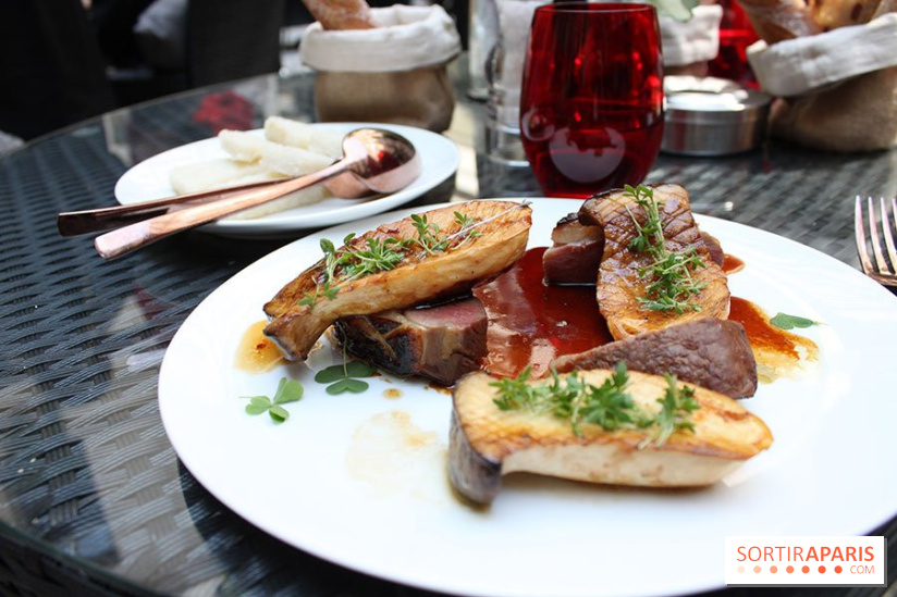 La terrasse du Buddha Bar Hotel Paris