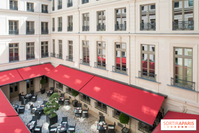 La terrasse du Buddha Bar Hotel Paris