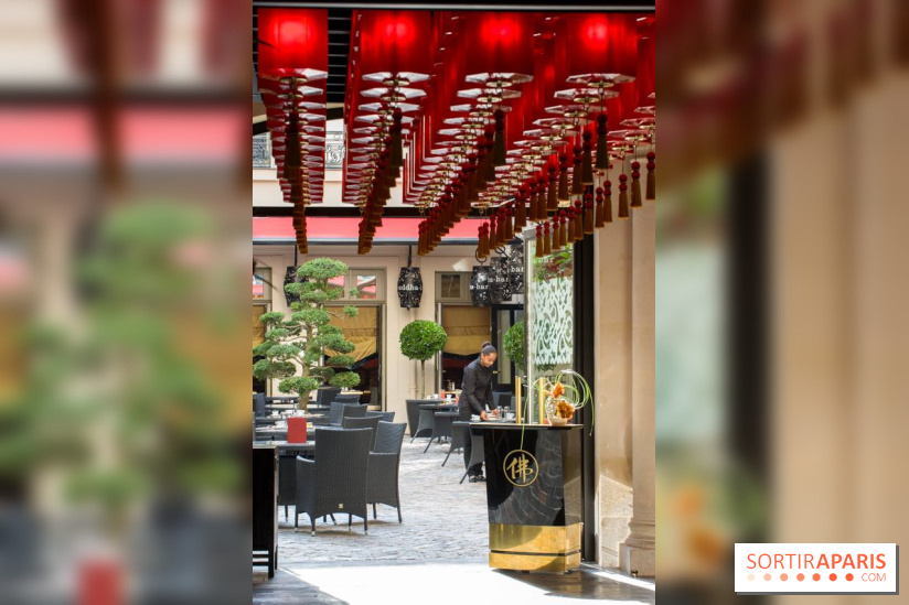 La terrasse du Buddha Bar Hotel Paris