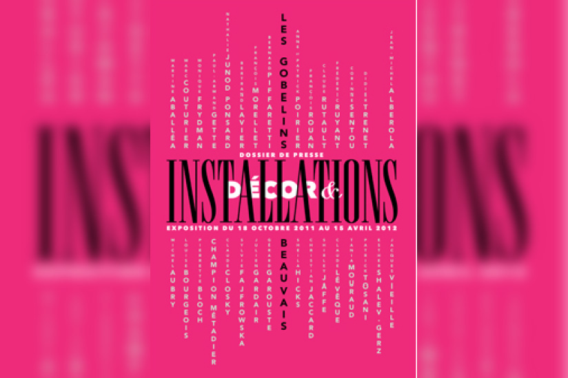 Décor & Installation, Galerie des Gobelins, exposition