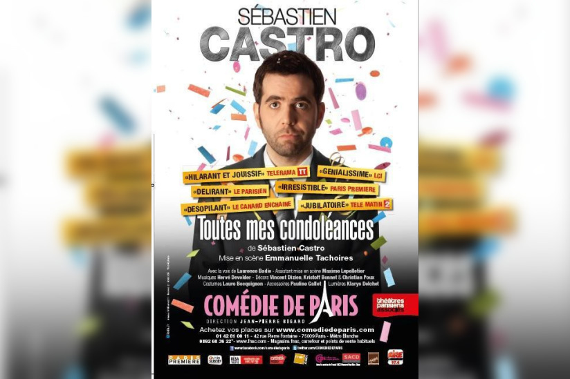 Sébastien Castro, "Toutes mes condoléances"