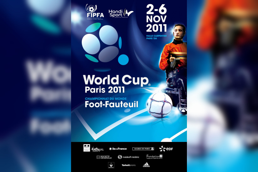 Coupe du Monde 2011, Foot-fauteuil, Handisport, Halle Carpentier