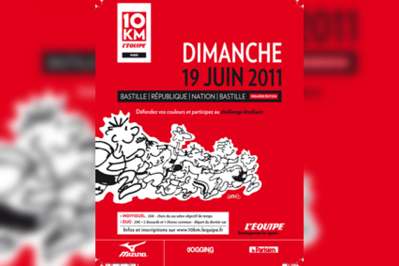 10km L'Equipe, Athlétisme, Course à Pied