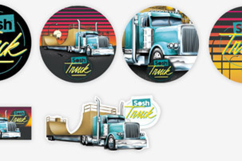 SoshTruck - Stickers