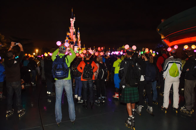 200 rollers à Disneyland Paris