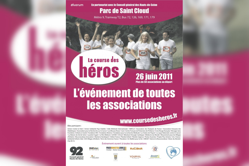 La course des héros, Paris, 2011, la course des héros 2011, course, sport, association, caricatif, les visages de l'engagement
