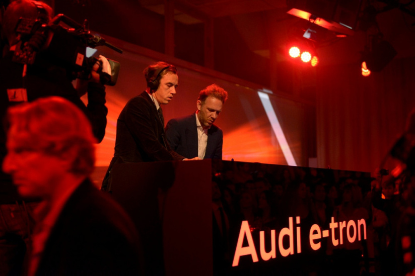 Audi #e-tron à Electric