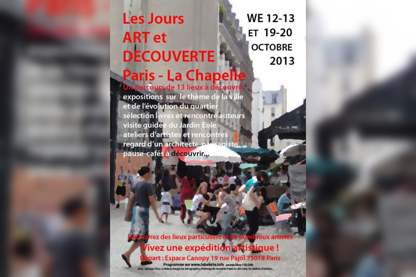 Jours Art et Découverte Paris la Chapelle