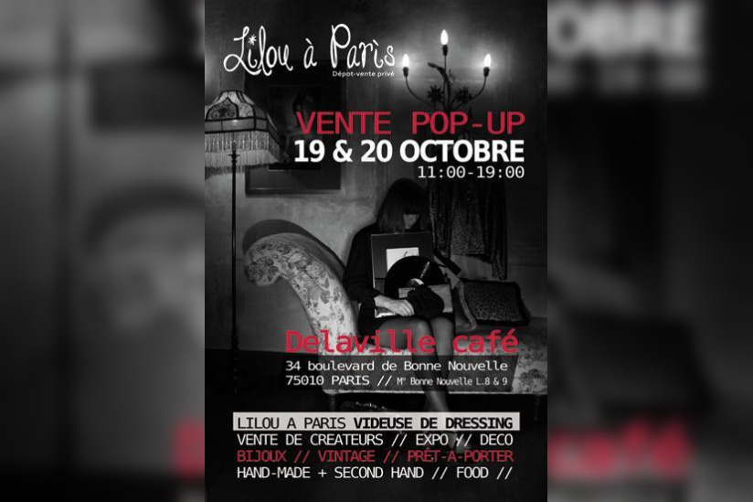 Vente pop-up Lilou à Paris