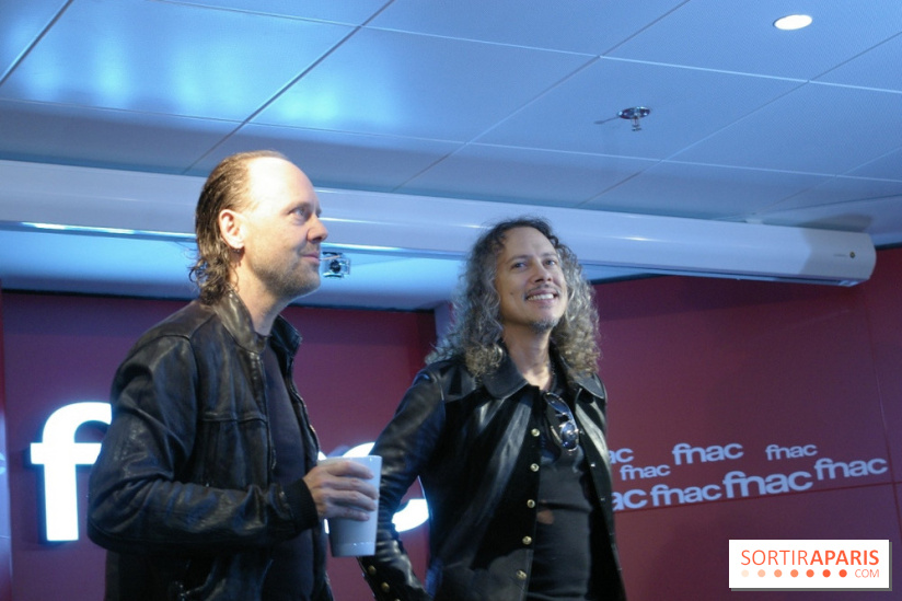 Metallica à la Fnac des Ternes