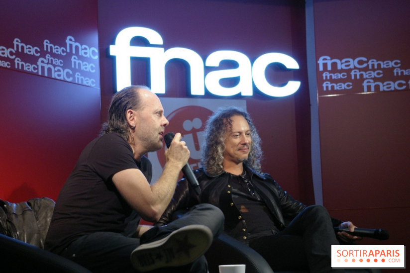 Metallica à la Fnac des Ternes