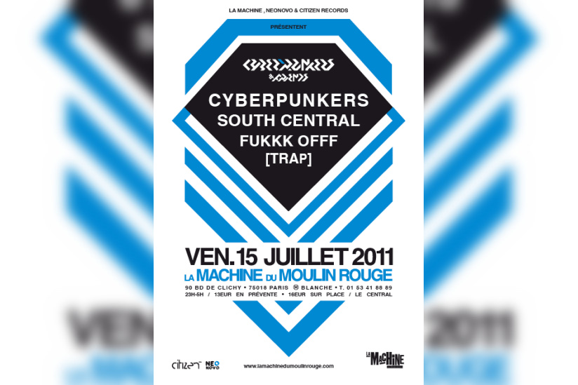 Cyberpunkers & Friends, la machine, soirée