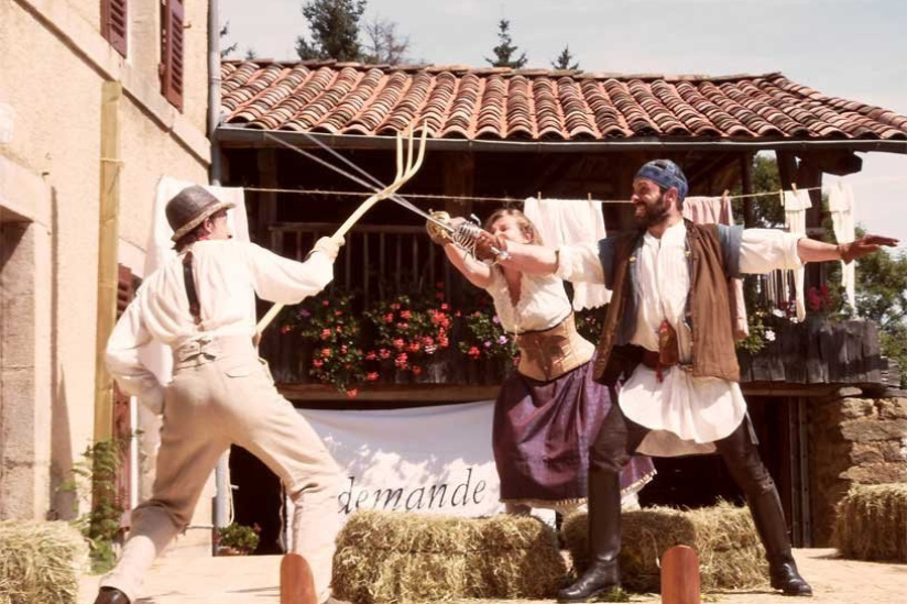 Escrime de Spectacle, Théâtre Pixel