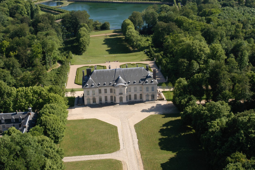Domaine de Villarceaux,Val d'Oise, Château, Jardin, Vexin français