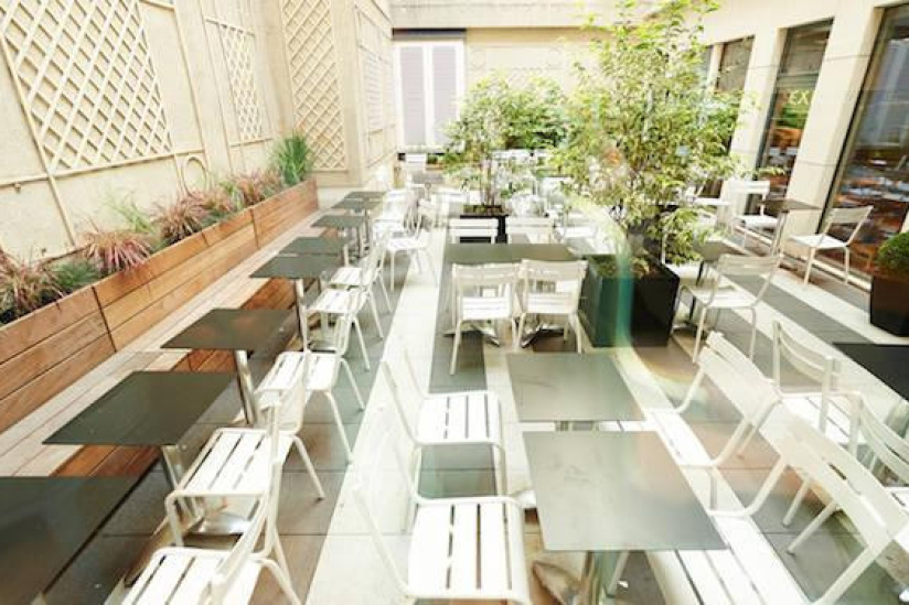 Les terrasses d'Exki dans Paris