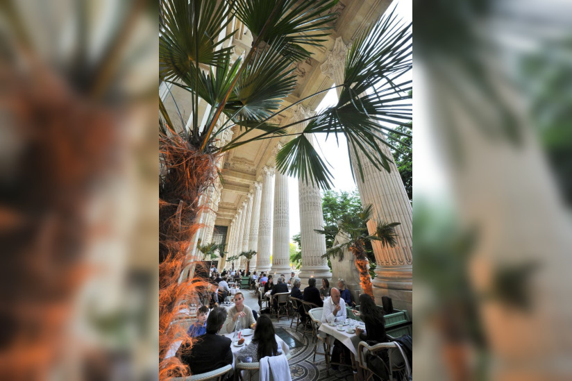 La terrasse du Mini Palais se met à l'heure des thés
