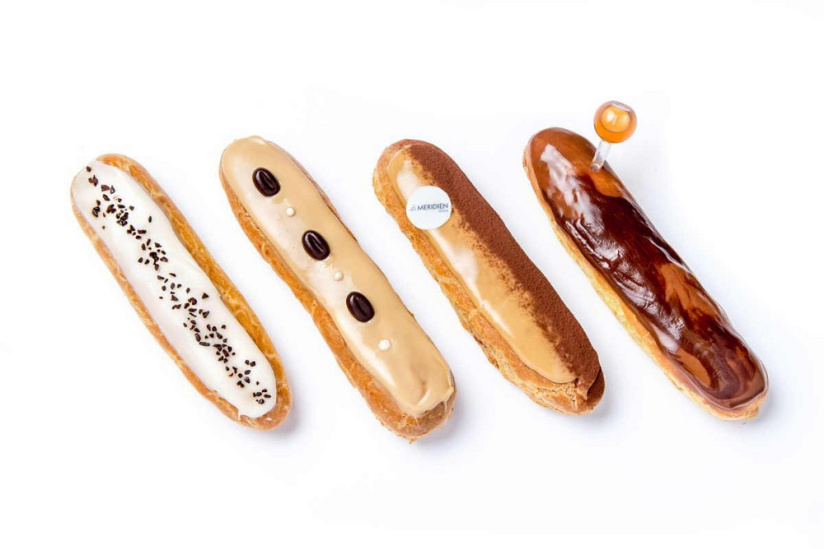 Des éclairs déclinés autour du café au Méridien Etoile