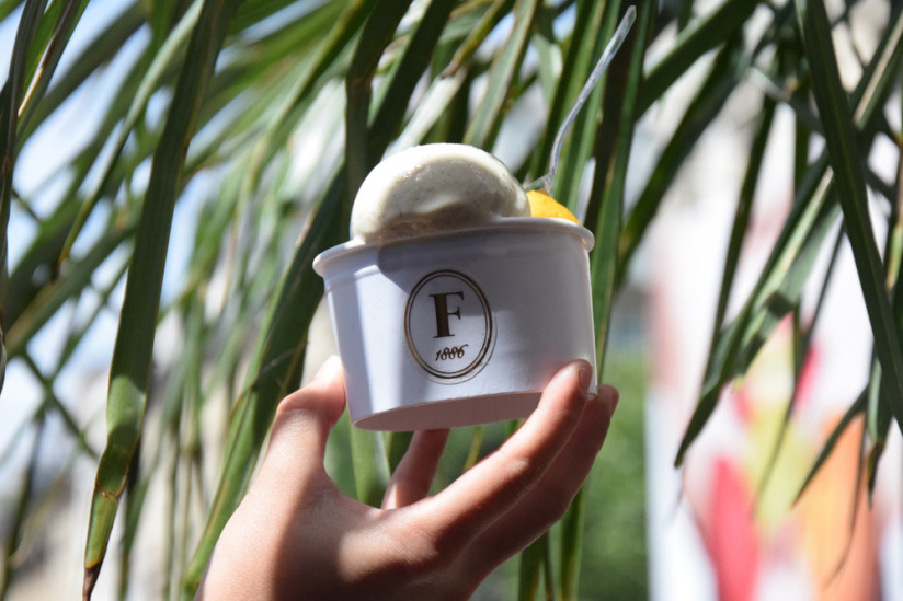 Collaboration de l'été entre Fauchon et Une Glace à Paris