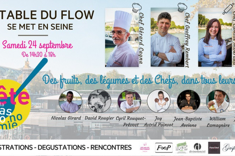 La Table du Flow se met en Seine