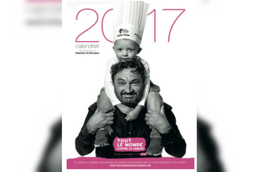 12 grands chefs prennent la pose pour un calendrier contre le cancer