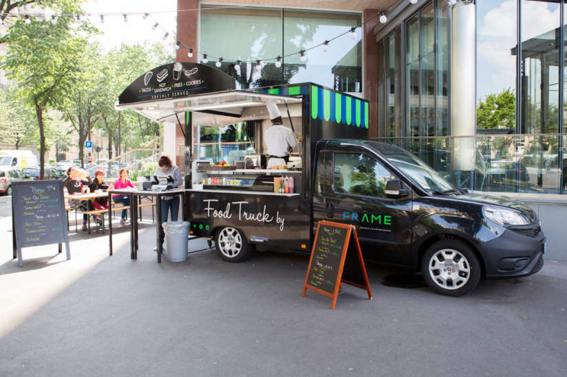 Ouverture du food truck de la brasserie FR/AME