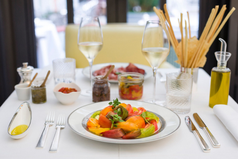 Grand déjeuner à l'italienne au Royal Monceau