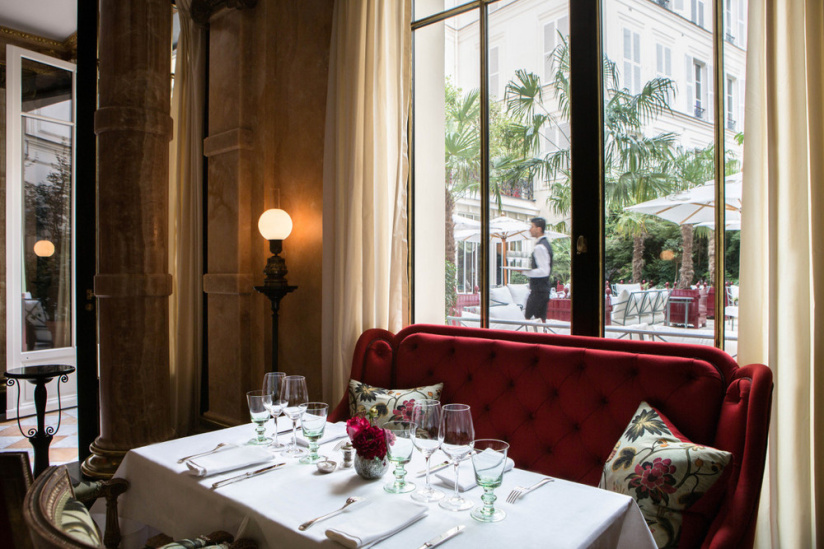 Nouvelle carte à la Pagode de Cos, Hôtel de La Reserve Paris