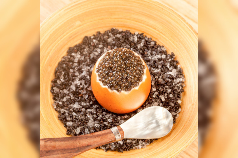 Le Caviar d'Aquitaine est à l'honneur dans les restaurants d'Yves Camdeborde