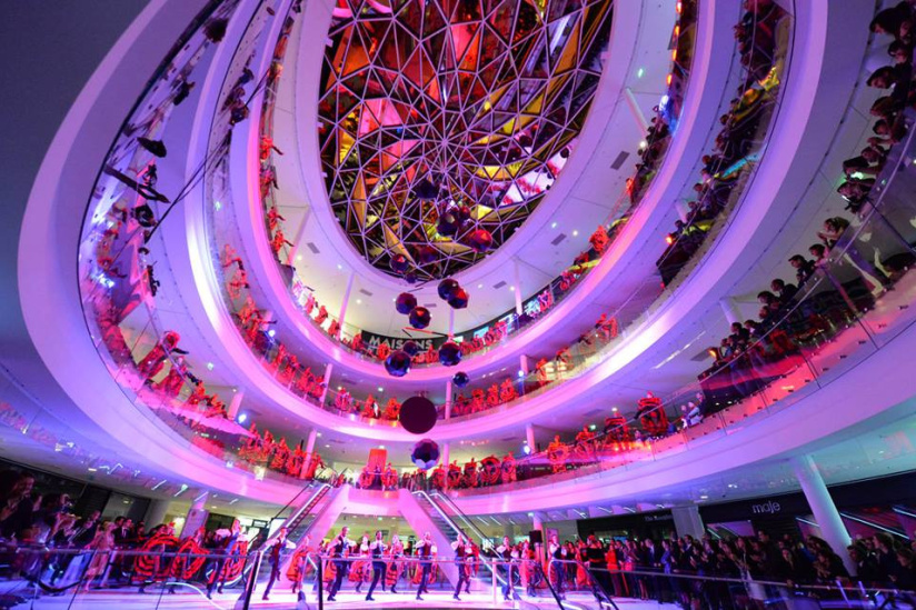 Inauguration du Centre Commercial Beaugrenelle à Paris
