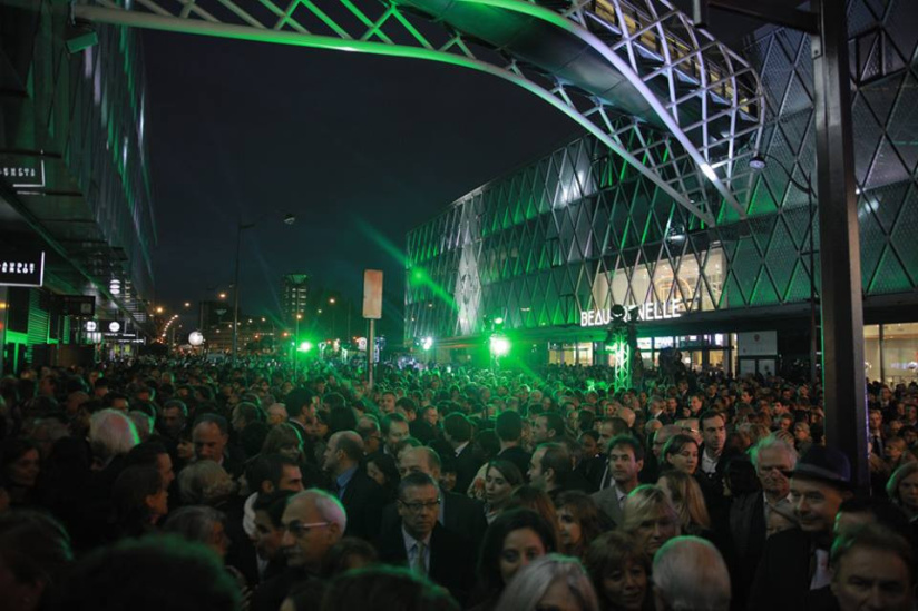 Inauguration du Centre Commercial Beaugrenelle à Paris