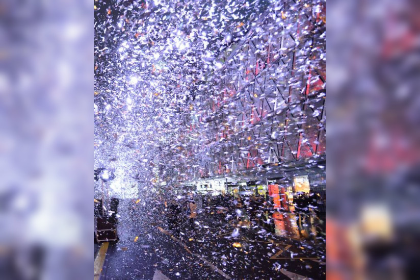 Inauguration du Centre Commercial Beaugrenelle à Paris