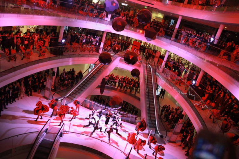 Inauguration du Centre Commercial Beaugrenelle à Paris