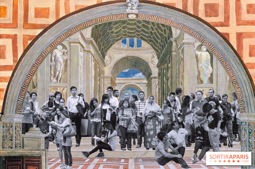 Chine La Belle – Samantha's P on P Art World au Carrousel du Louvre