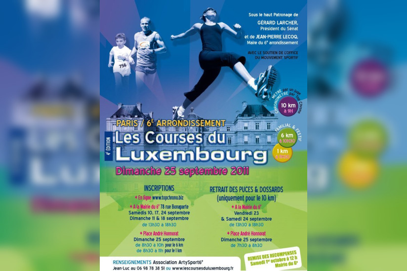 Courses du Luxembourg, Athlétisme, Compétition