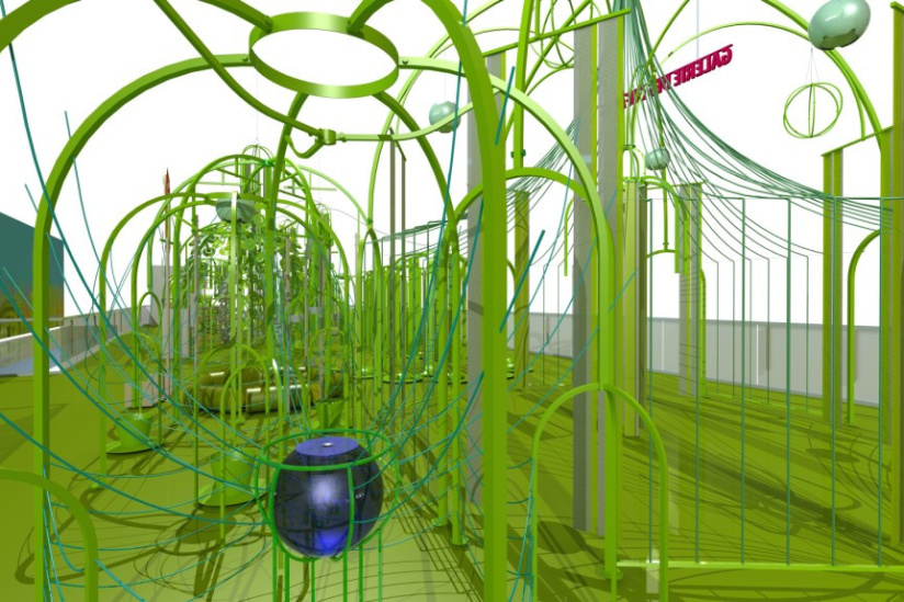 Centre Pompidou, Blobterre, Matali Crasset