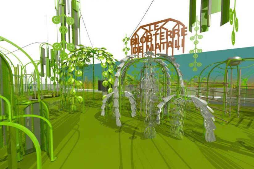 Centre Pompidou, Blobterre, Matali Crasset