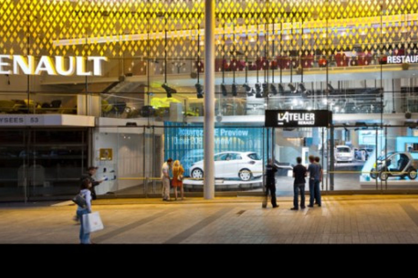 Découvrez l'Atelier Renault sur les Champs Elysées