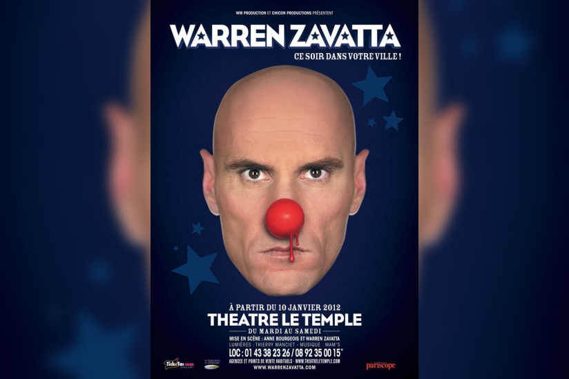 Warren Zavatta Warren Zavatta au Théâtre Michel pour 30 représentations - Sortiraparis.com