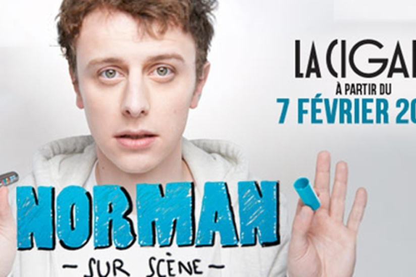 norman sur scène