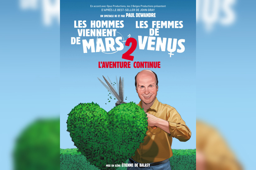 Les hommes viennent de Mars et les femmes de Vénus 2 au Théâtre du