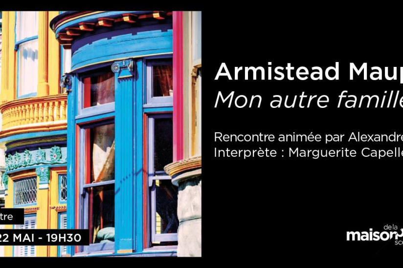 Armistead Maupin, rencontre à la Maison de la Poésie