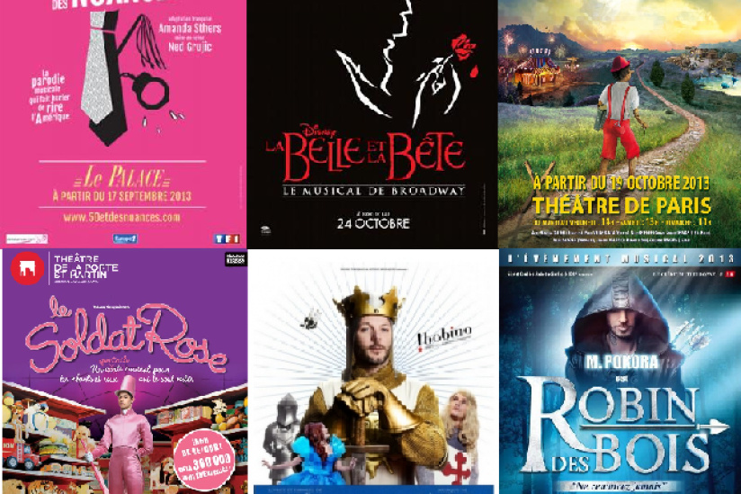 Les Comédies Musicales de la rentrée 2013