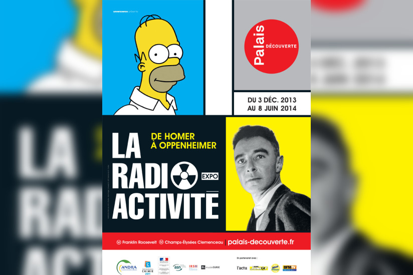 exposition Radioactivité au Palais de la Découverte