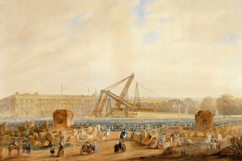 Exposition Voyage de l'Obélisque au Musée de la Marine