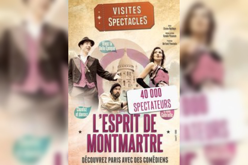 esprit de Montmartre, la visite Spectacle