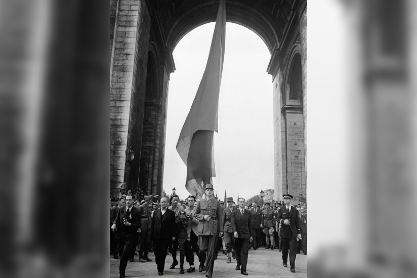Libération de Paris, Août 1944, exposition à l'Hôtel de Ville