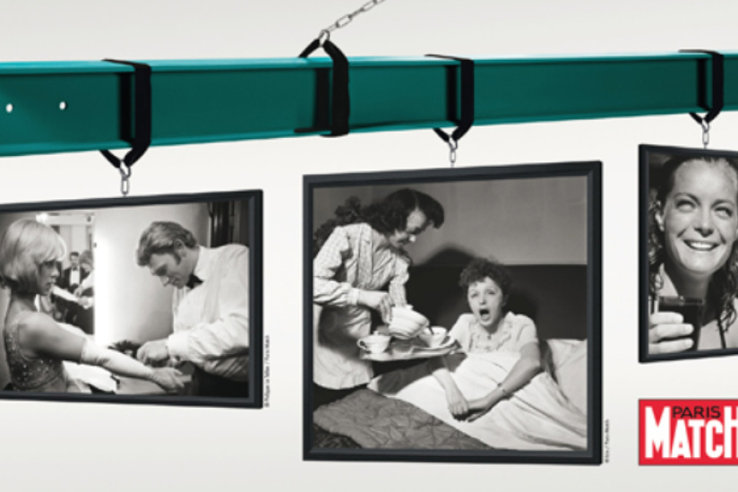 Paris Match voit les artistes hors champs, l'expo au  Forum des Halles