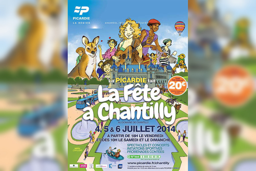 fête à Chantilly 2014