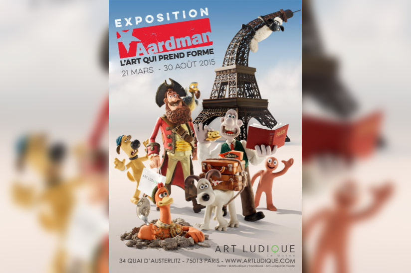  le studio Aardman au Musée Art Ludique